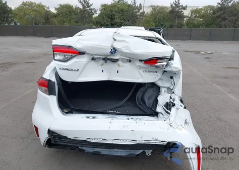 2022 Toyota Corolla Hybrid Le from USA, damaged, VIN JTDEAMDEXN3001713